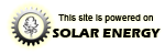 This site is powerd on solar energy